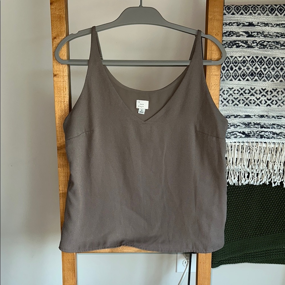 a new day Women's Taupe Cami Top